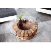 Table basse structure Pure Nature 70cm en teck