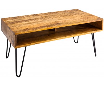 Table basse Scorpion 100cm Mango nature