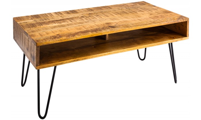 Table basse Scorpion 100cm Mango nature