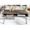 Table basse Scorpion 100cm Mango gris