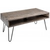 Table basse Scorpion 100cm Mango gris