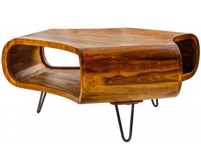 Table basse Organic Living Sheesham Retro