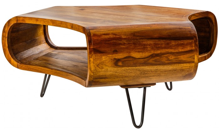 Table basse Organic Living Sheesham Retro