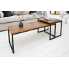 Elements table basse set de 2 Sheesham