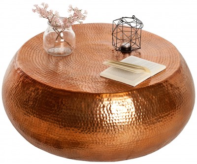 Table basse Orient 80cm cuivre