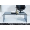 Table basse Fantome 110cm verre anthracite