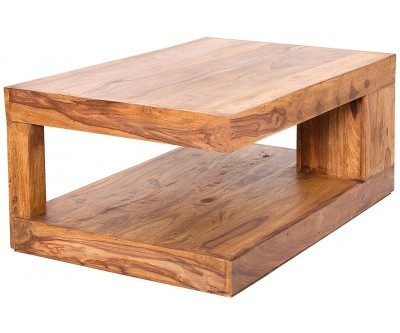 Table basse Giant XL 90x60cm Sheesham