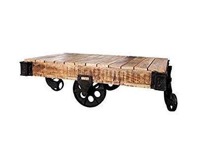 Table basse Railway 120cm Mango