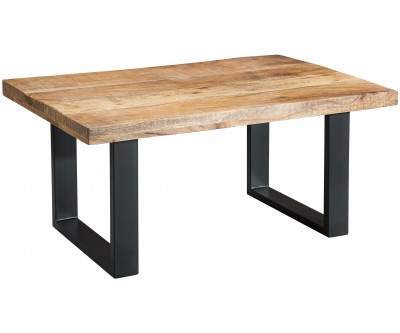 Table basse Iron Craft 100cm natur Mango