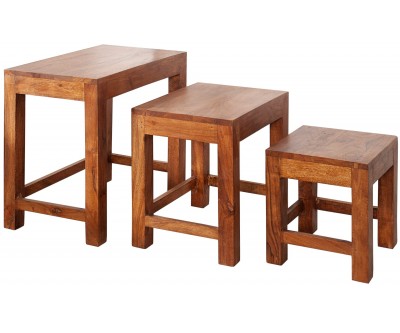 Table basse Monsoon set de 3