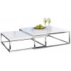 Table basse New Elements set de 2 blanc