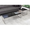 Table basse Elements, lot de 2, noir