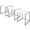 Table basse New Elements set de 3 blanc