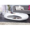 Table basse Organic Living II 135cm blanc