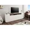 Meuble TV Loft 180cm noyer blanc