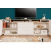 Meuble TV Loft 180cm chêne blanc