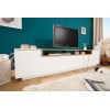 Meuble TV Loft 180cm chêne blanc