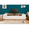 Meuble TV Loft 180cm chêne blanc