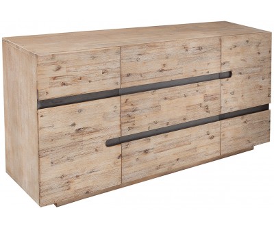 Buffet Wotan 170cm acacia teck gris