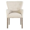 Chaises de salle à manger Creme Ivy