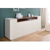 Buffet Loft 180cm blanc noyer