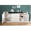 Buffet Loft 180cm béton blanc