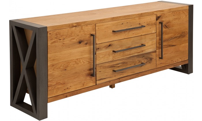 Buffet Thor 200cm chêne sauvage