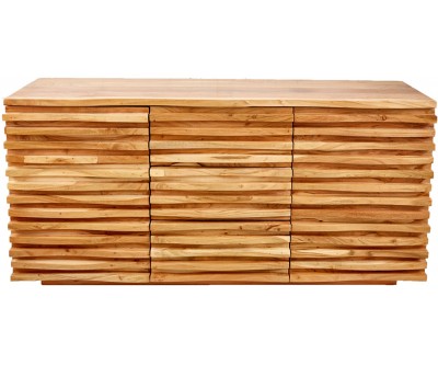 Buffet Relief 160cm acacia