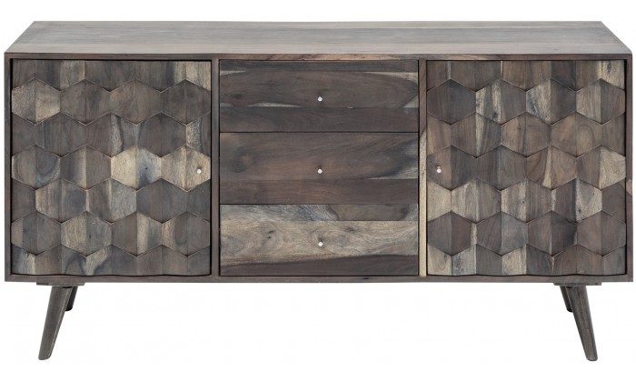 Buffet Mystic Living 145cm gris acacia