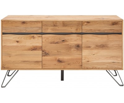 Buffet Living Edge 160cm chêne sauvage