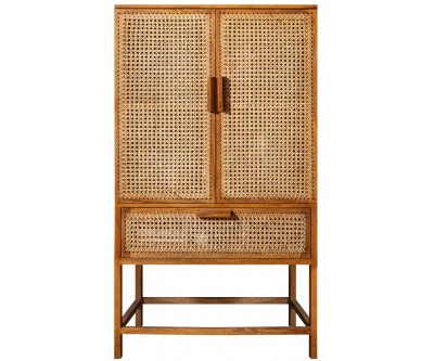 Bar armoire Bamboo Lounge 140cm Mango