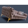 Canapé chesterfield velour design luxury collection modulable RICHARD