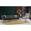 Canapé chesterfield velour design luxury collection modulable RICHARD