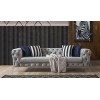 Canapé chesterfield velour design luxury collection modulable RICHARD