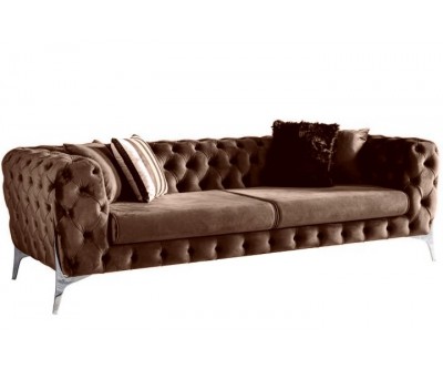 Canapé chesterfield velour design luxury collection modulable RICHARD