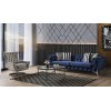 Canapé chesterfield velour design luxury collection modulable RICHARD