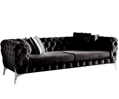 Canapé chesterfield velour design luxury collection modulable RICHARD