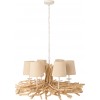 Lustre Euphoria II 80cm en bois flotté