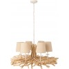 Lustre Euphoria II 80cm en bois flotté