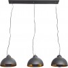 Lustre Studio lot de 3 en noir et or