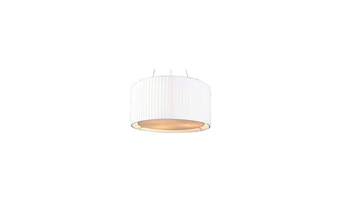 Lustre Sobrieta 65cm en blanc