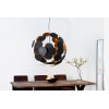 Lustre Infinity Home en noir et or