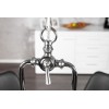 Lustre Industrial chrome 45cm