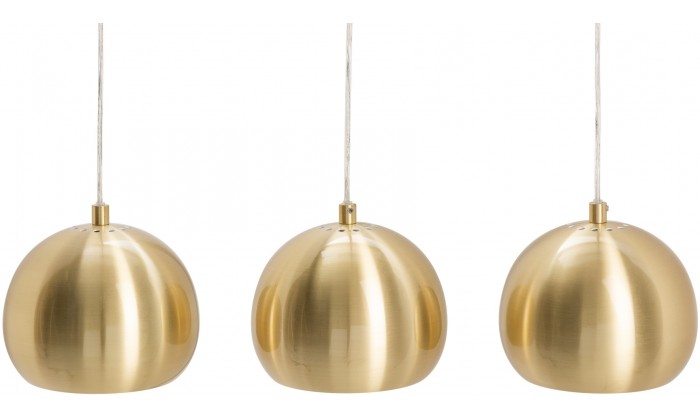 Lustre Golden Ball set de 3 en or