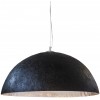 Lustre Glow 50cm en noir et argent