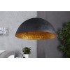 Lustre Glow 50cm en noir et or