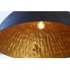Lustre Glow 50cm en noir et or