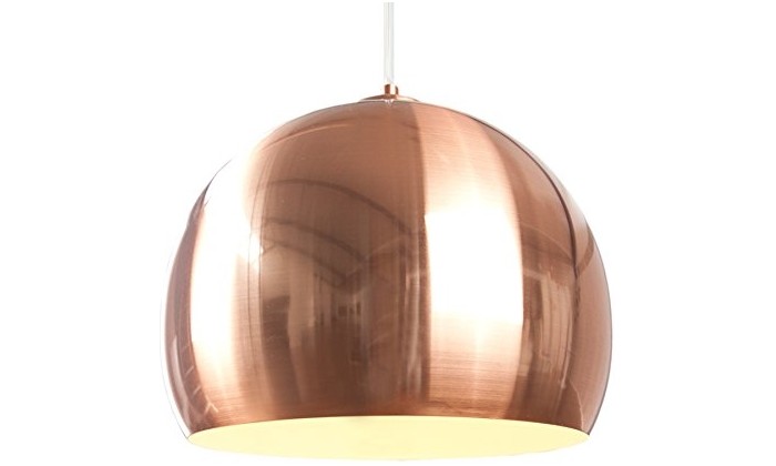 Lustre Copper boule en cuivre 30 cm