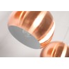 Lustre Copper set de 3 balles en cuivre réglable en hauteur