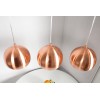 Lustre Copper set de 3 balles en cuivre réglable en hauteur